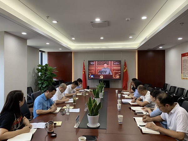 徽鹽地產(chǎn)集團(tuán)黨委理論學(xué)習(xí)中心組集體學(xué)習(xí)研討習(xí)近平總書記“七一”重要講話